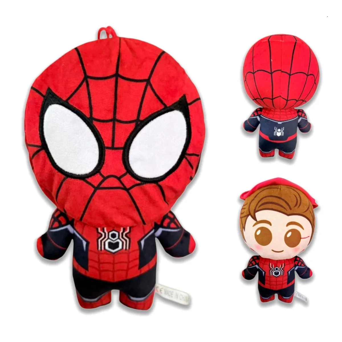 23 cm The Avengers Anime Iron Man Spider Man Captain America Figur Spielzeug Cartoon Gefüllte weiche Plüschpuppe Kissen Überraschungsgeschenk