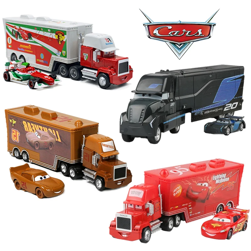 Os Melhores Brinquedos de Carros da Disney Pixar: Lightning McQueen, Jackson Storm, Mack e Francesco