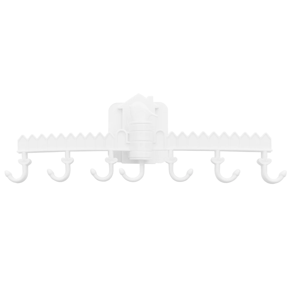 

Rotating Jewelry Hooks Adhesive Wall Mount PP Plastic ganizer for Earrings Rings Necklace Display Lightweight Hook Environmental