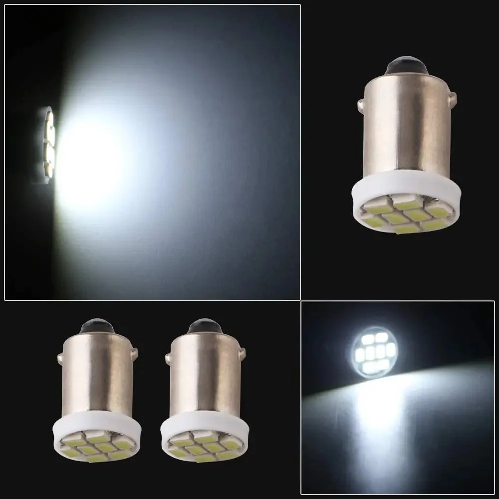 BA9S BA9 1895 1891 53 57 64111 3893 لمبة LED خالية من الأخطاء، فائقة السطوع 3020-SMD استبدال لمبات السيارة الداخلية لخريطة القبة باللون الأبيض