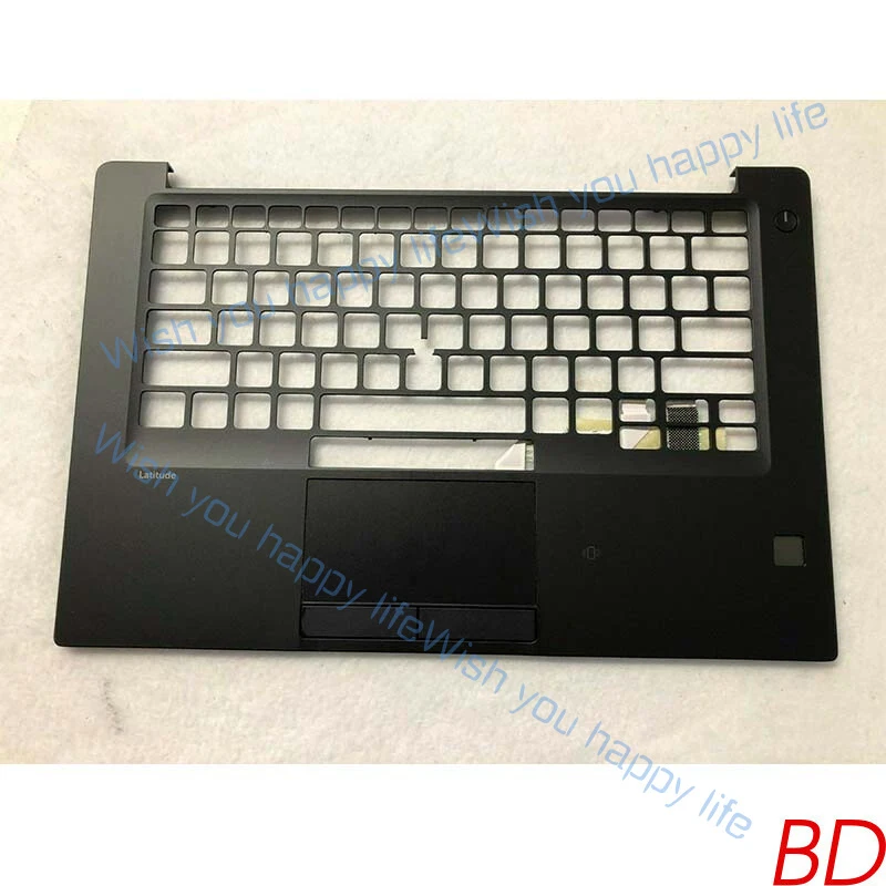 L... 06FJX9 For Dell Latitude E7480 Laptop Palmrest Touchpad with Fingerprint Reader