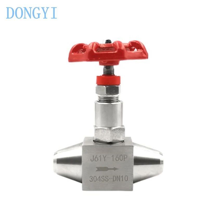 Needle valve J61Y-160P Shut-off Valve 304 316 Stainless Steel DN6 DN10 DN15 DN20 DN25