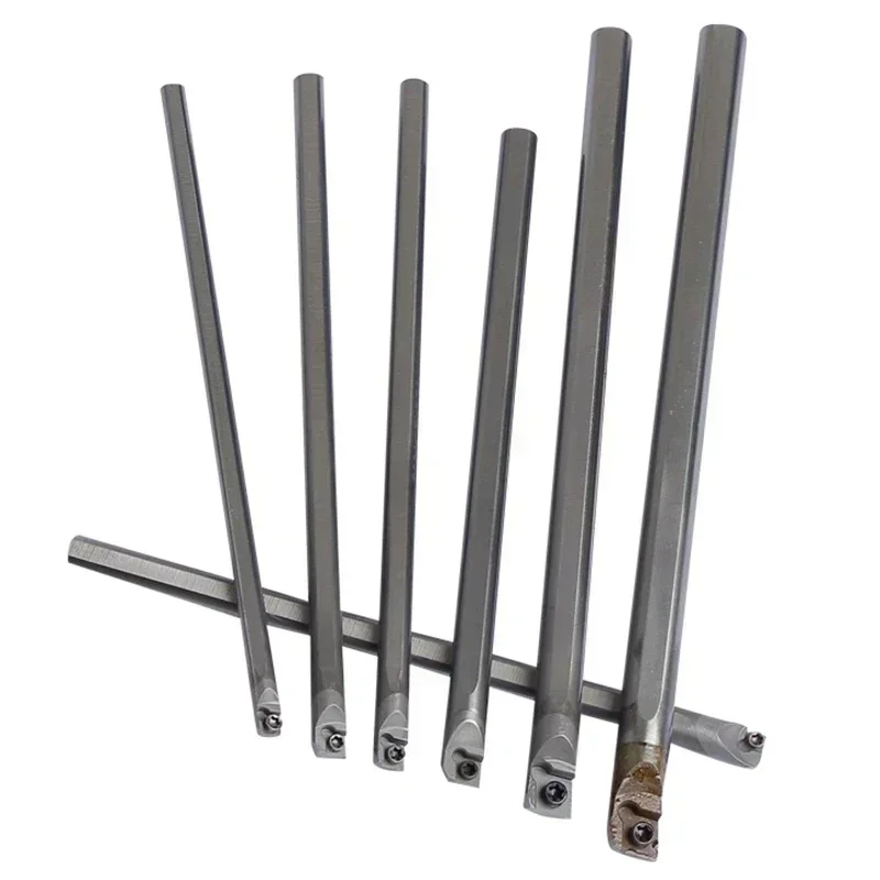 Imagem -05 - Ccmt Tungsten Steel Carbide Turning Shockproof Internal Turning Tools Torno Mecânico C04h-sclcr03 C06k C10k C16q-sclcr06