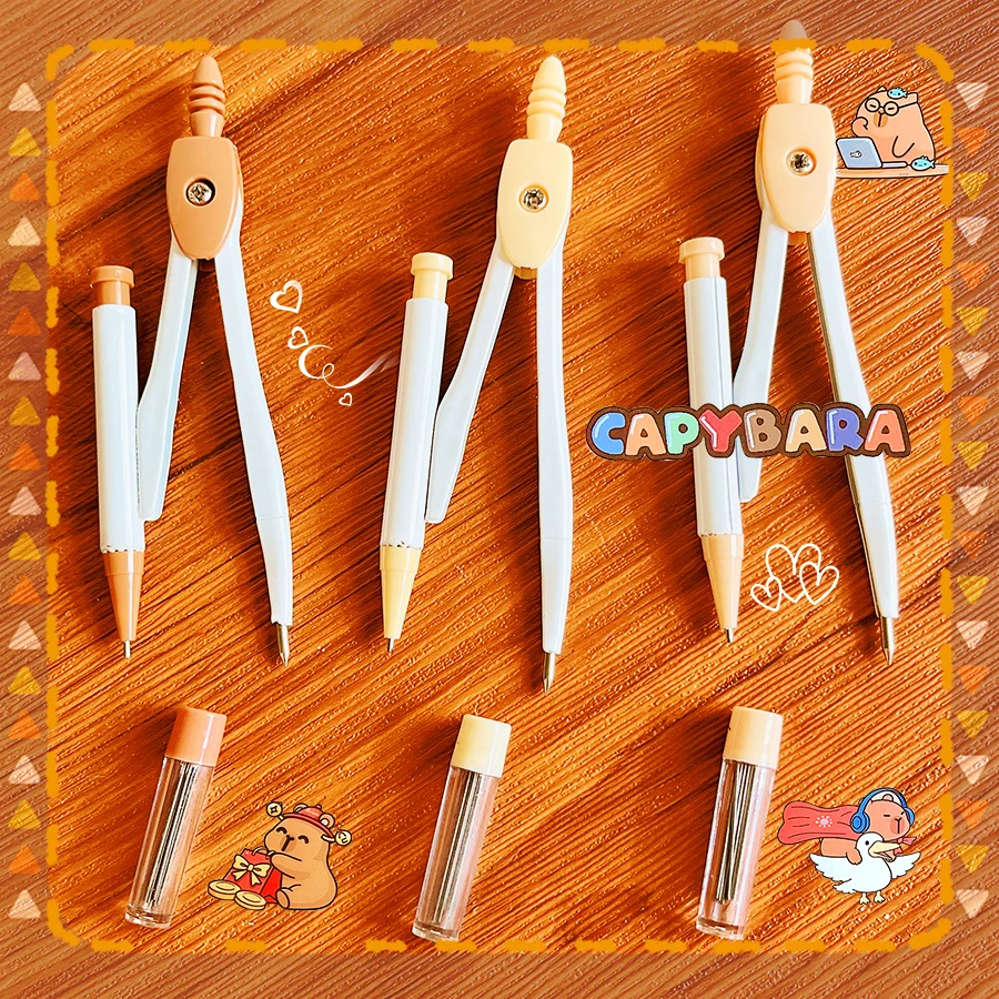 school compass professional compas school caliper set ruler Protractor school drawing tool Compasses supplies useful accessories