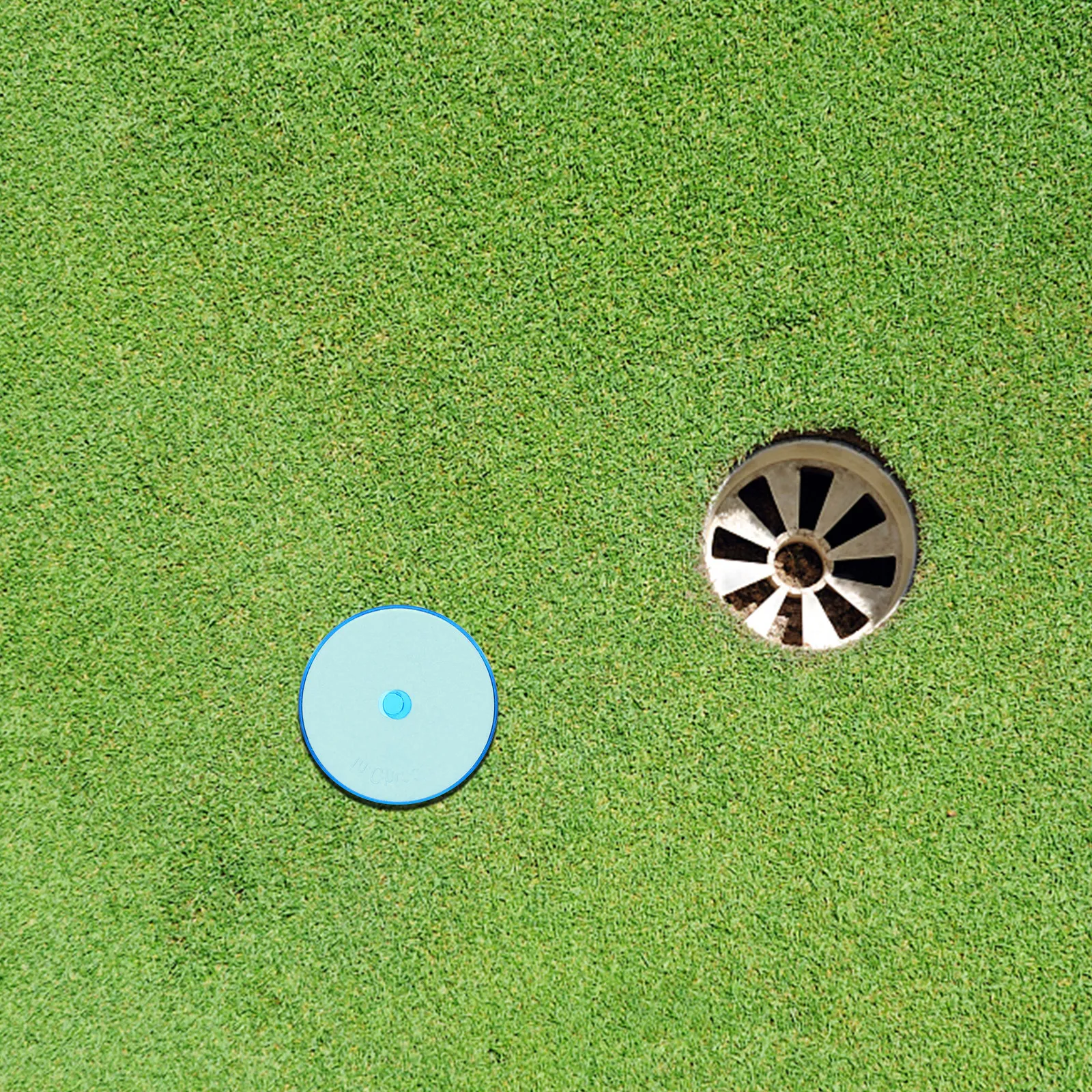 

100Pcs Golf Ball Markers Plastic Round Durable Position Markers Outdoor Golf Accessories Practical Position Tools