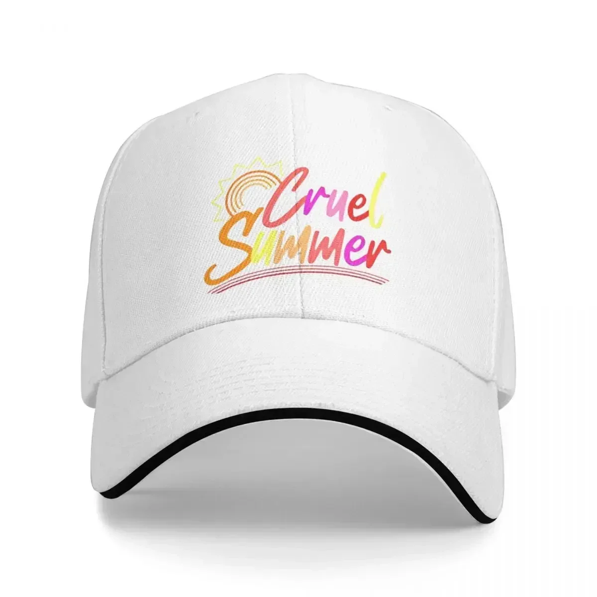 Cruel Summer Baseball Caps Vintage Swiftie Lover Music Song The Eras Tour Sandwich Hats Unisex Adjustable Dad Hat Running Golf