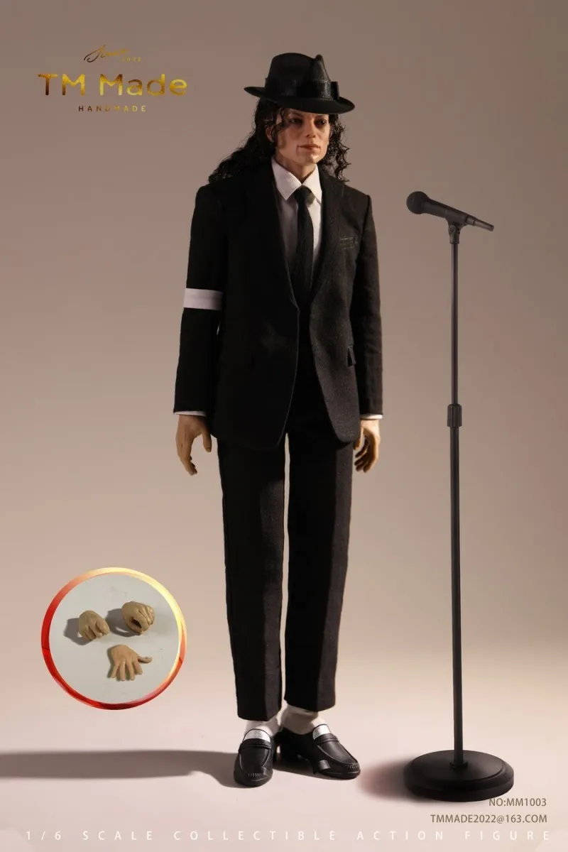 Tm Made Mm1003 1/6 Pop King Michael Jackson Action Figure Collection Model