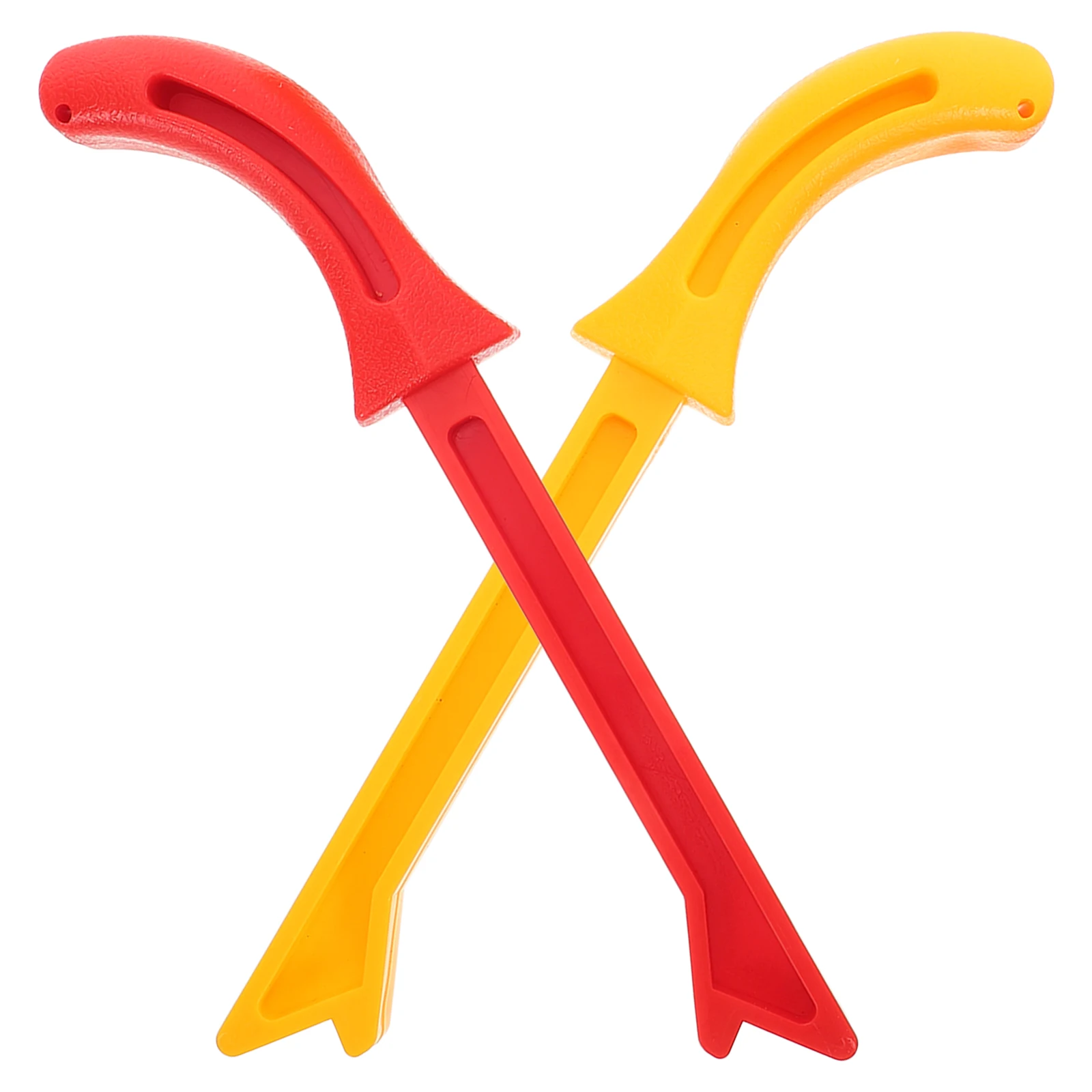 

2Pcs Safety Handguard Carpentry Tool Push Stick Red Yellow Durable Workshop Plastic Band Saw Woodworking Projects Splitter