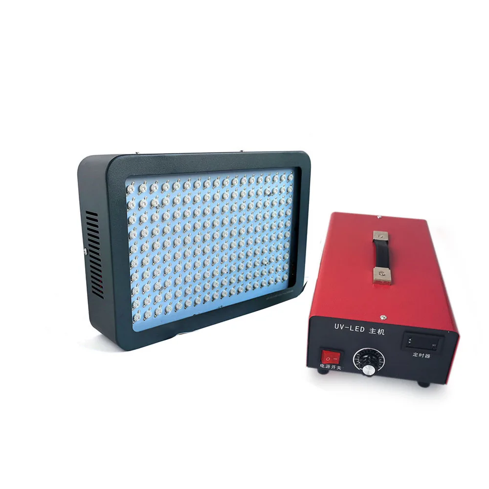 

110V-220V 800W Dimming UV Gel Curing Lamp 405nm 395nm 365nm Shadowless Glue UV Ink Varnish 3D Printing Resin DIY Curing Lamp