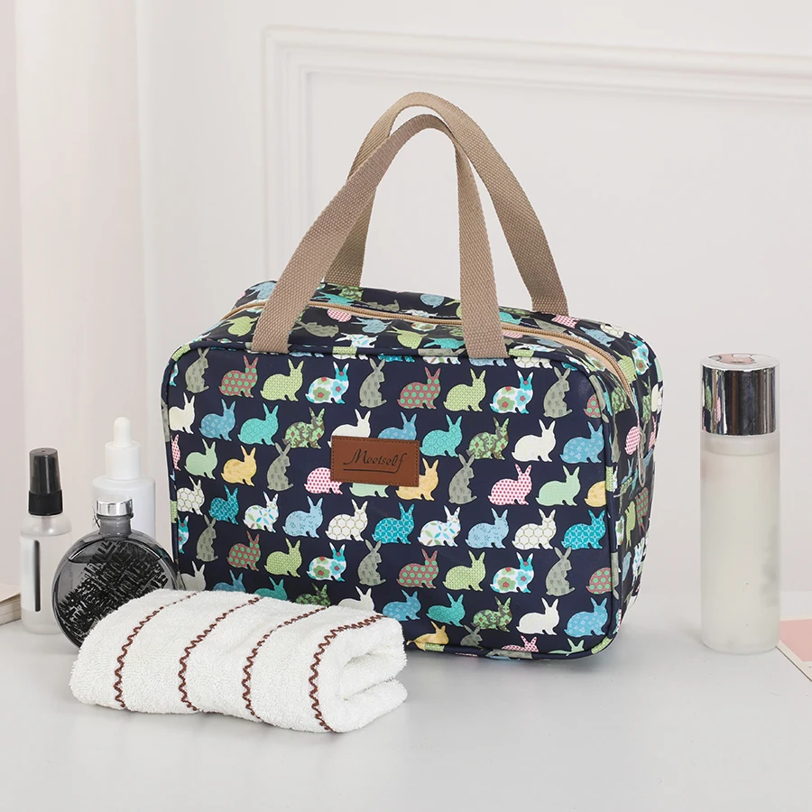 Neue Reisegepäcktasche mit großem Fassungsvermögen und wasserdichter Handtasche mit Cartoon-Aufdruck, Outdoor-Zubehör, Aufbewahrungstasche, Lunchtasche – Detail 17