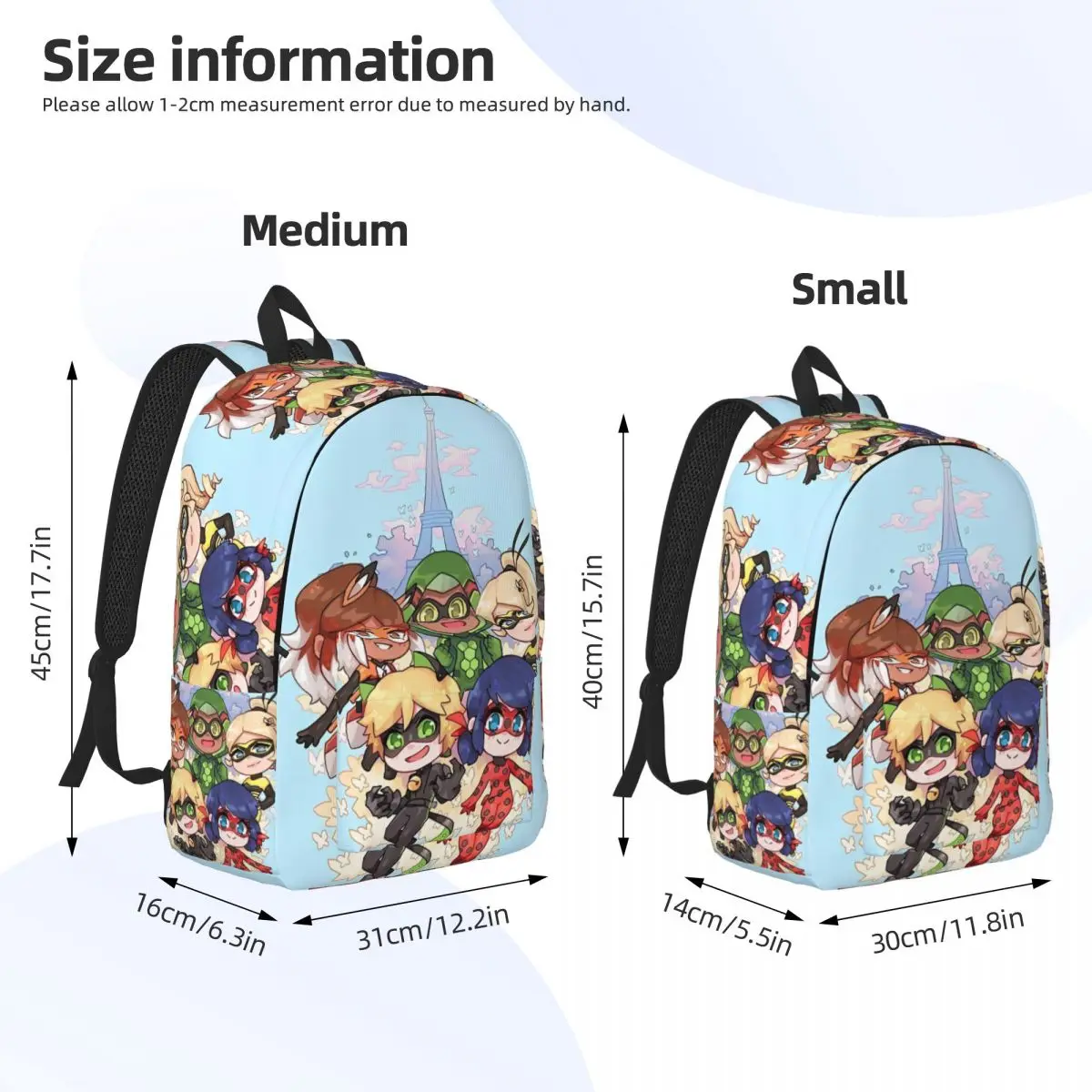 Magical Ou Ladybugss tas ransel untuk anak laki-laki perempuan anak-anak buku sekolah siswa tas Superhero ajaib anak perempuan Daypack prasekolah tas Dasar