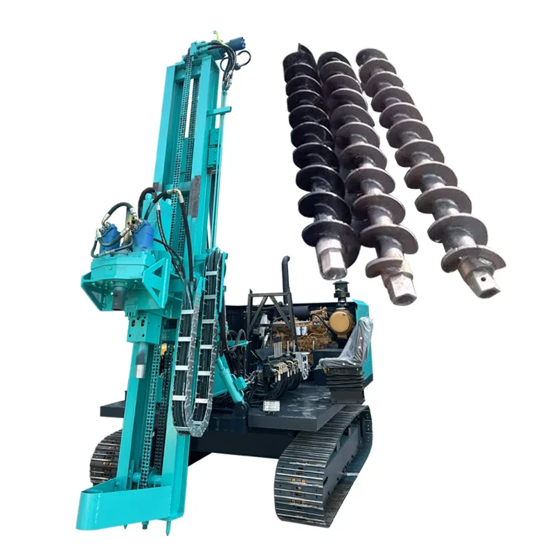 hydraulic ground screw machine hydraulic hammer concrete pile driver hammer sheet pile driver