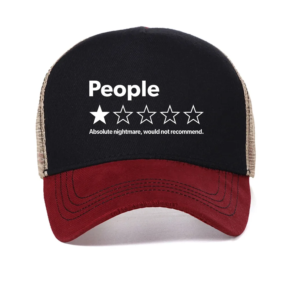 

Review of The Latest Men's mesh baseball cap fashion casual Breathable sun hats summer adjustable trucker hat