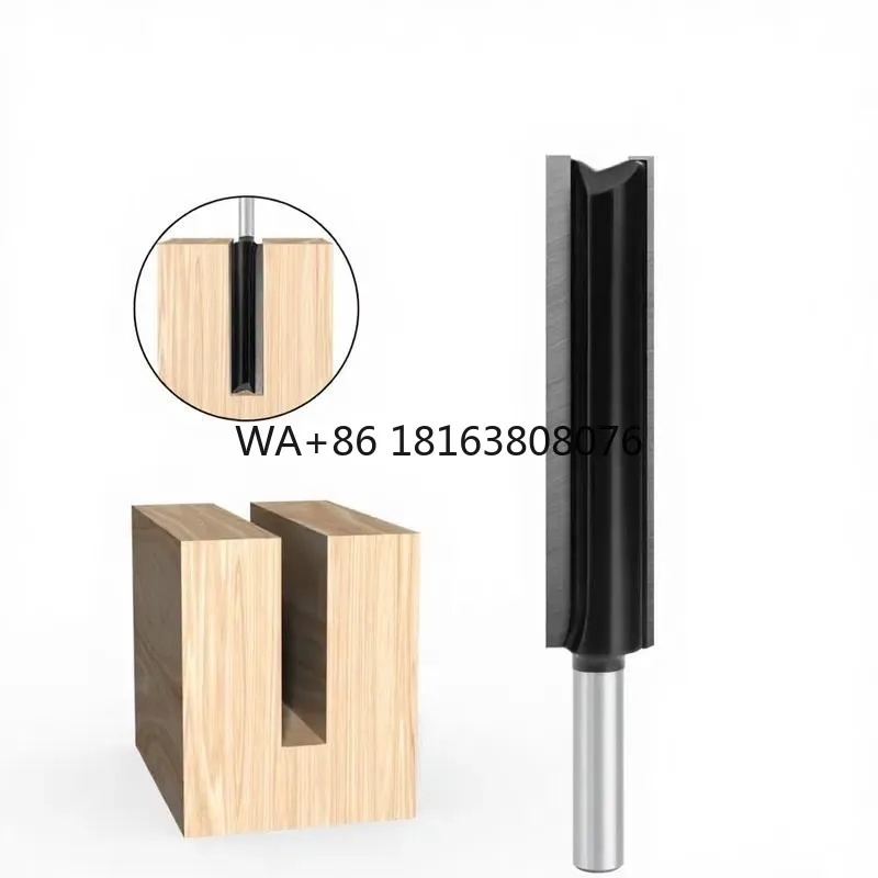 OEM Steel Extra Long Router Bit for Professional Woodworking Slotting Milling Edge Finishing