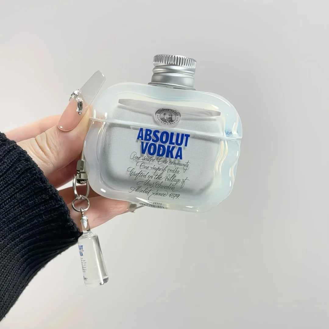حافظة حماية لسماعات الرأس بتقنية البلوتوث اللاسلكية IMD Vodka لهاتف Apple Airpods 4 2024 3 Pro 2 غطاء سماعة أذن مقاوم للصدمات