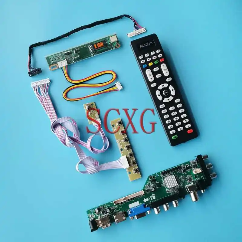 For LTN154P1 LTN154P2 LTN154P3 3663 DVB Digital Driver Board 15.4