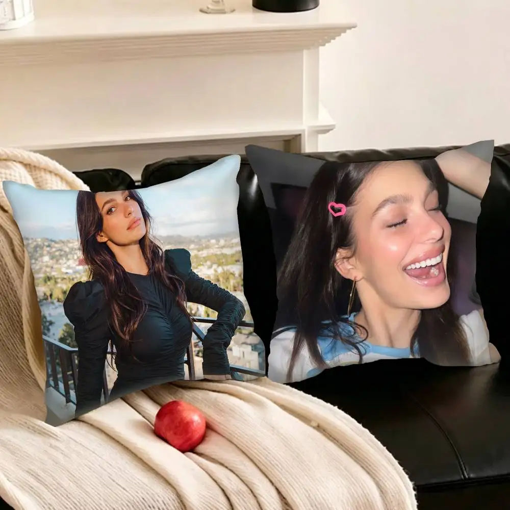 

Camila Morrone Actress Various Sizes Square Pillowcase For Car Home Bedchamber Decor