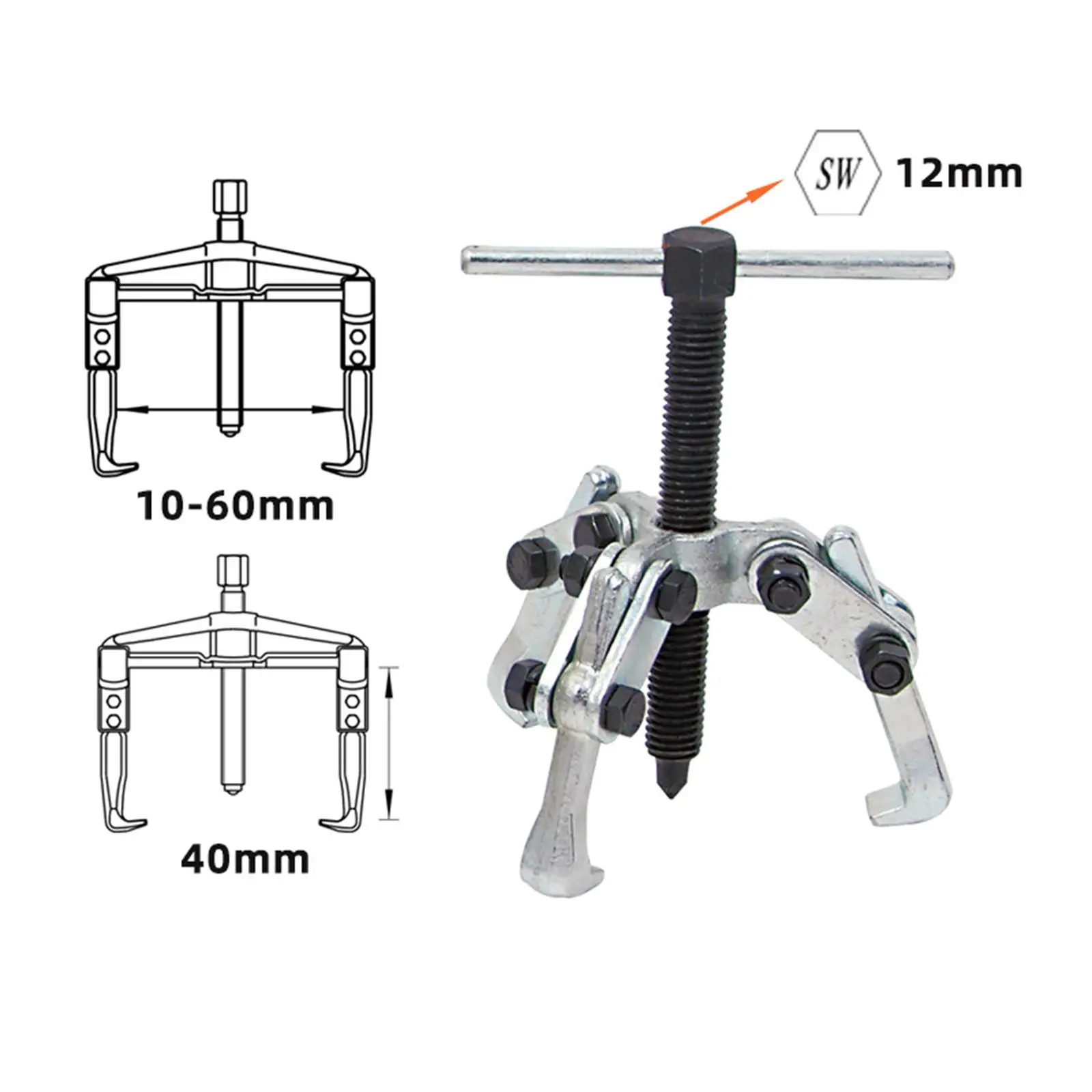 Bearing Gears Puller Jaw Puller Professional Accessories Pump Pulley Remover