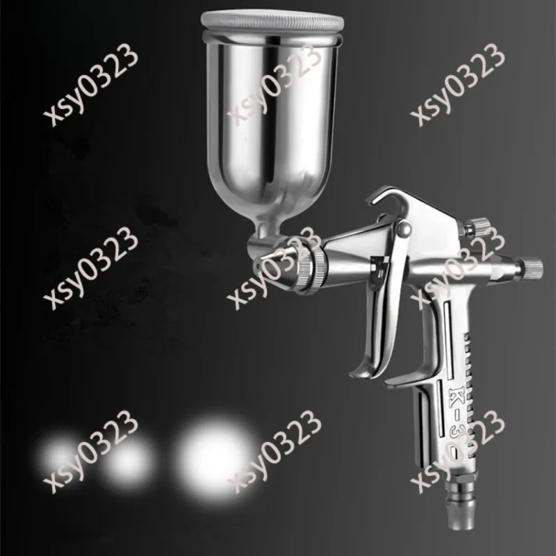 Mini K3 Gravity Feed Spray Gun Manual Sprayer for Leather Shoes Clothing Coloring Repair