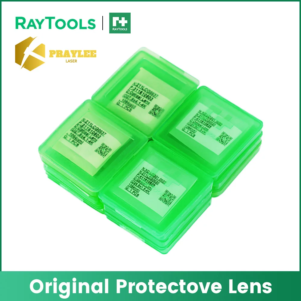 

Raytools Original Protective Lens 27.9x4.1 4kw 211LCG0037 37x715kw 211LCG0078E Optical Glass for BM109 BT240S BM111 Laser Head