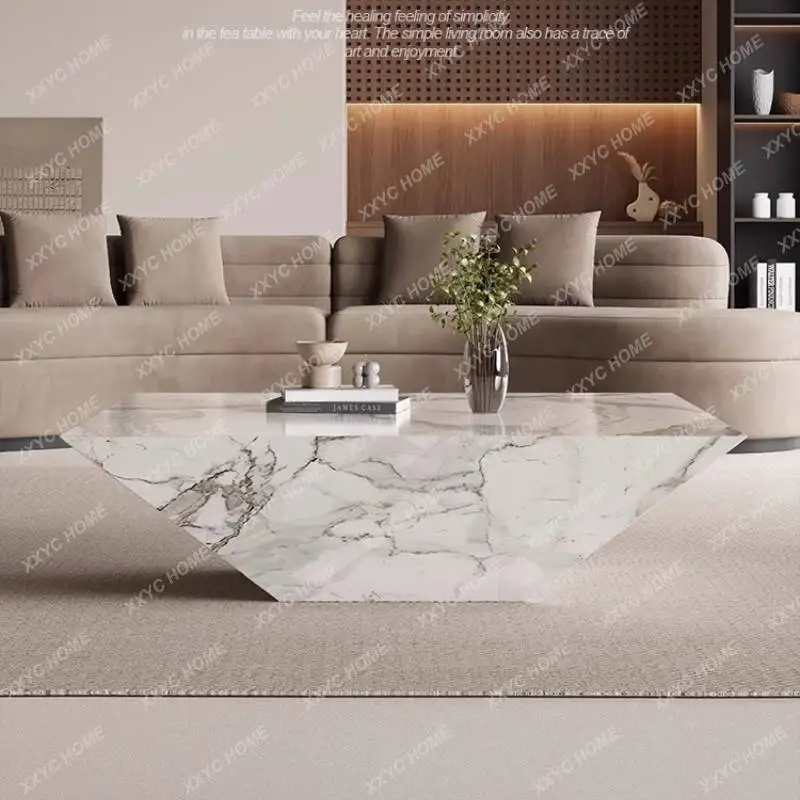 AA Decoration Coffee Table European Style Minimalist White Nordic Coffee Table