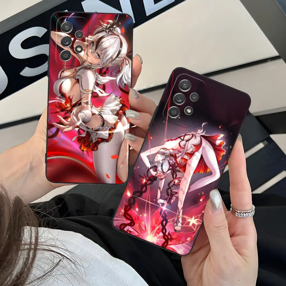 

Wuthering Waves Camellya Phone Case for Samsung Galaxy A73 72 71 70 56 55 54 53 52 36 35 34 23 16 15 5G Colour Protective Pretty