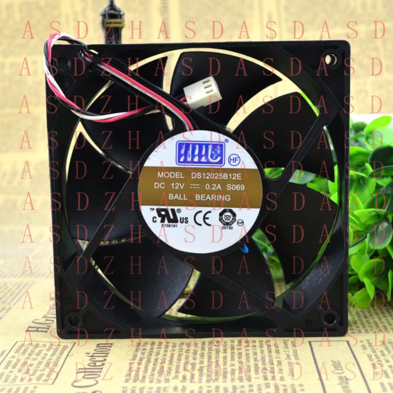 

Z for AVC DS12025B12E 12025 DC12V 0.2A 12cm Industrial Cooling Fan Quiet