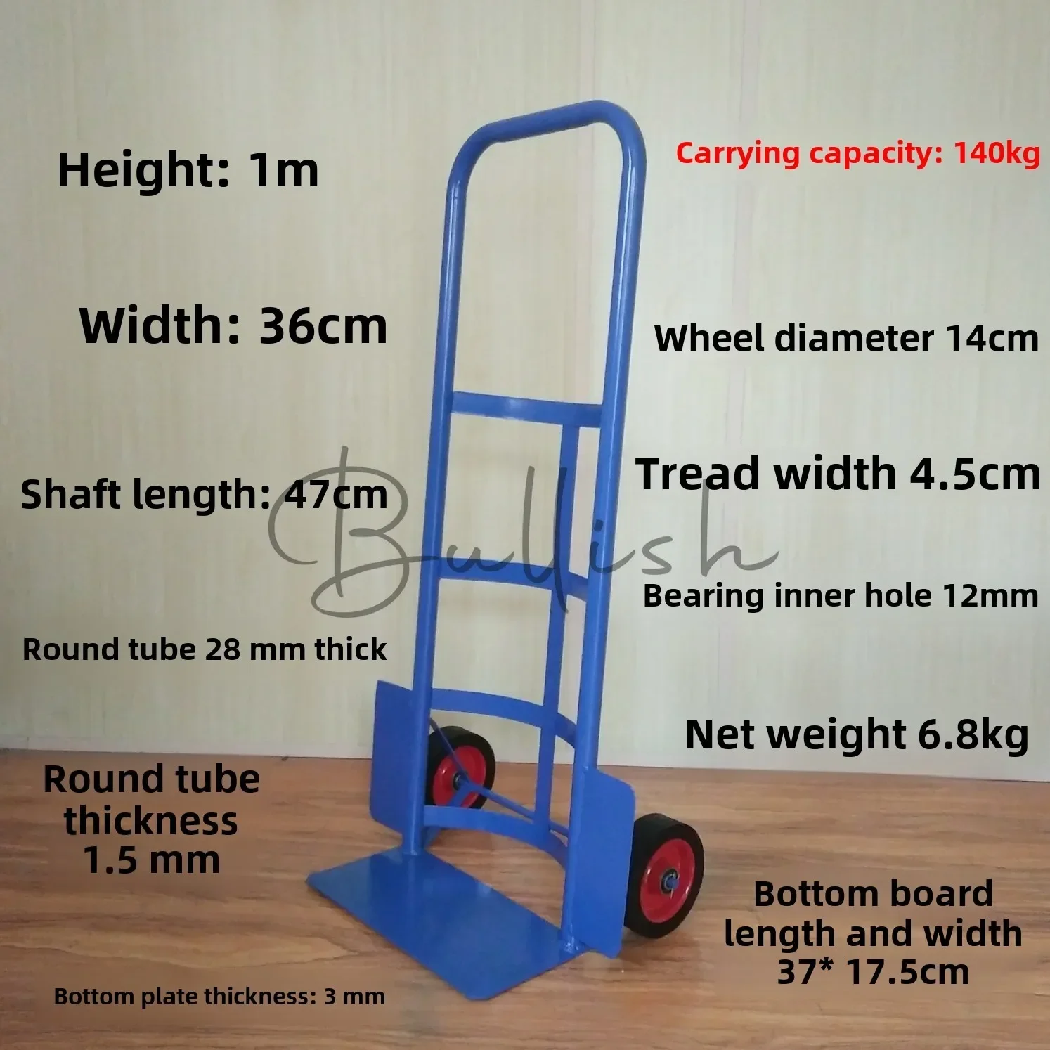 Bottled water small pull cart trolley pull goods water pull bucket portable shopping trailer