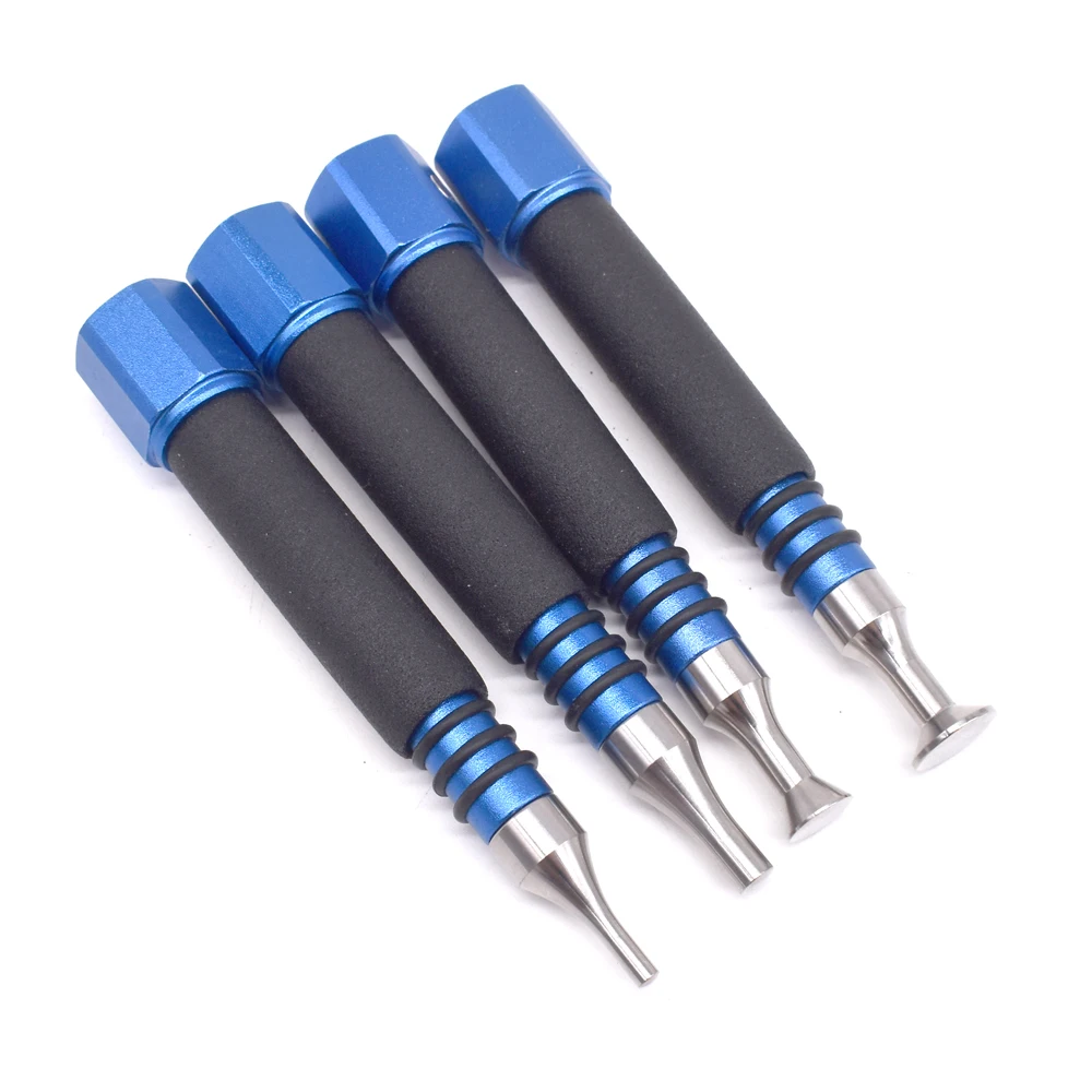 PDR Dent Repair Tapper Pen Set Aluminum & Titanium Alloy Paintless Dent Repair Tools 5 PDR Dent Repair Tapper Pen Set Aluminum & Titanium Alloy Paintless Dent Repair Tools 5