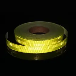 3M Adhesive Reflective Warning Tape 25Mm Car Reflective Stickers Safety Mark Car Styling Motorcycle Bicycle Film Decoration Tool