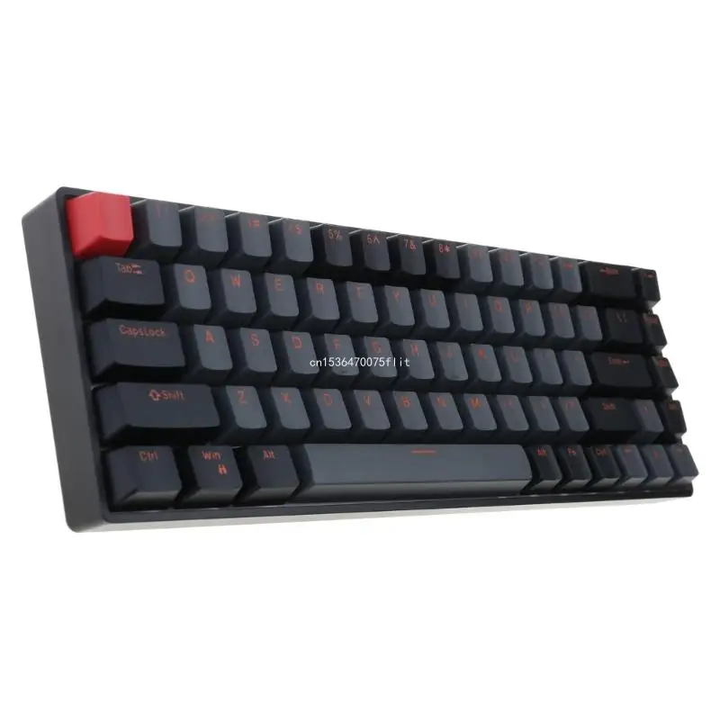 Raven68 TypeC Ergonomic Game Keyboard with Adjustable Key Distance and Response for Professional Game DropShipping