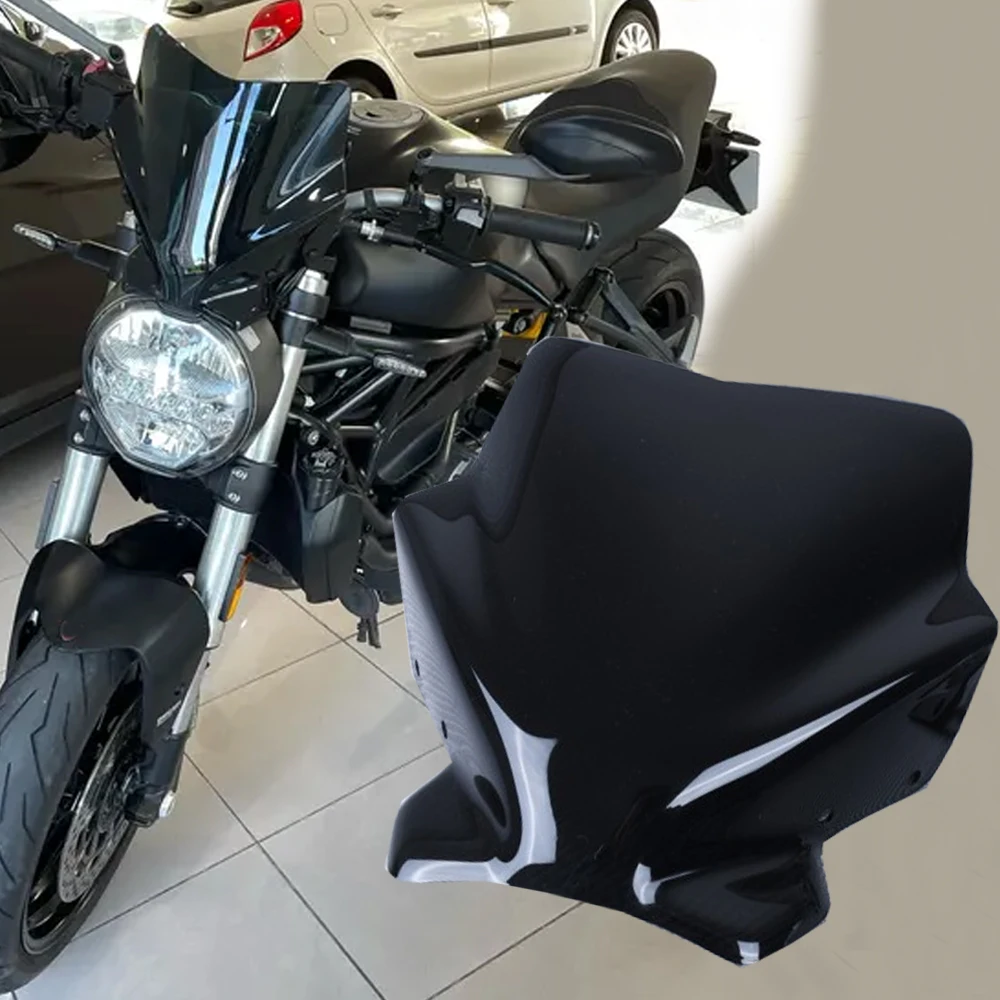 

Ветровое стекло для мотоцикла Ducati Monster 821 2014 2015 2016 2017 797 1200 1200R 2018 2019 2020 2021 1200S, аксессуары