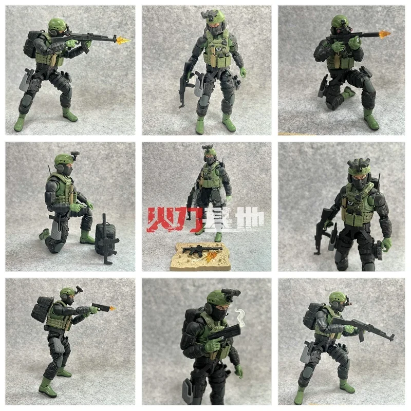 Action Force 112, Figura de Acción Coleccionable de 6 Pulgadas, Accesorios de Armas  Gijoe, Soldado Móvil, Fabricante C...
