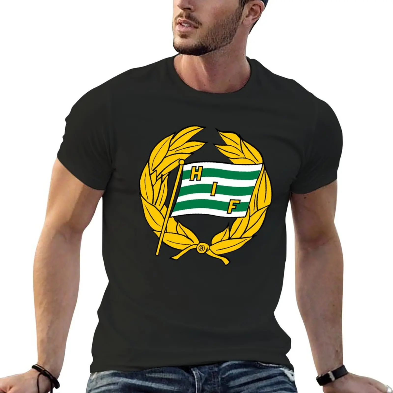 

HAMMARBY LOGO - T-Shirt plain anime graphic tee shirt mens clothing