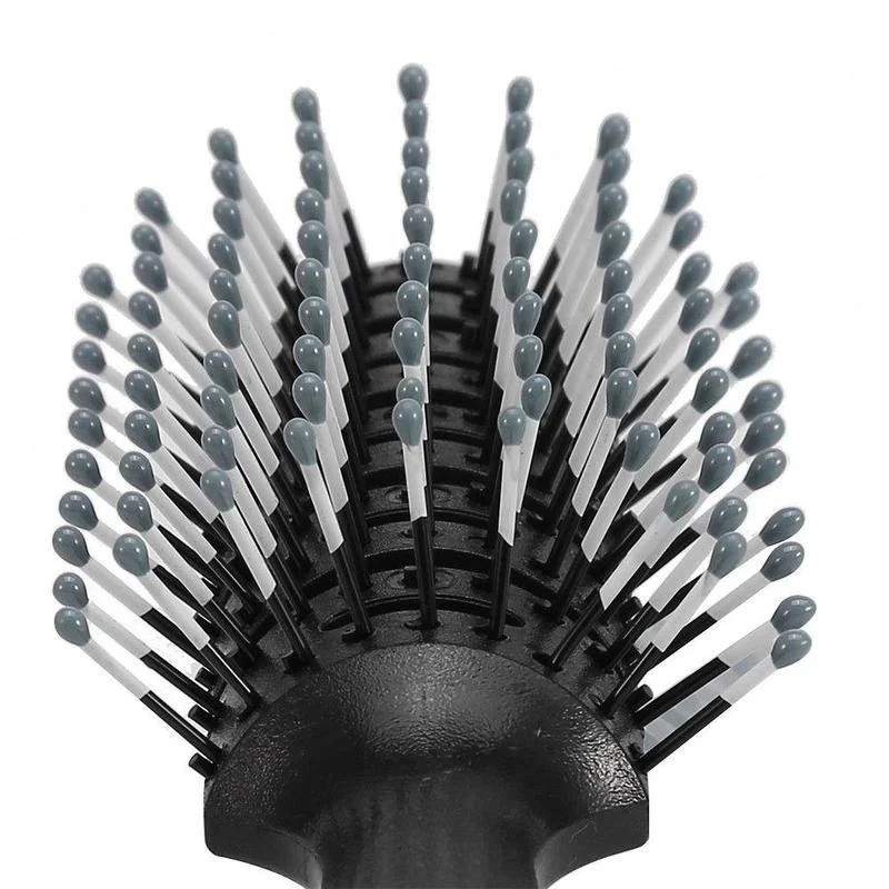 2026 New Practical 1pcs Men Hair Brush Ceramic Iron Round Comb Barber Dressing Salon Styling Suitable Hair Care Tools
