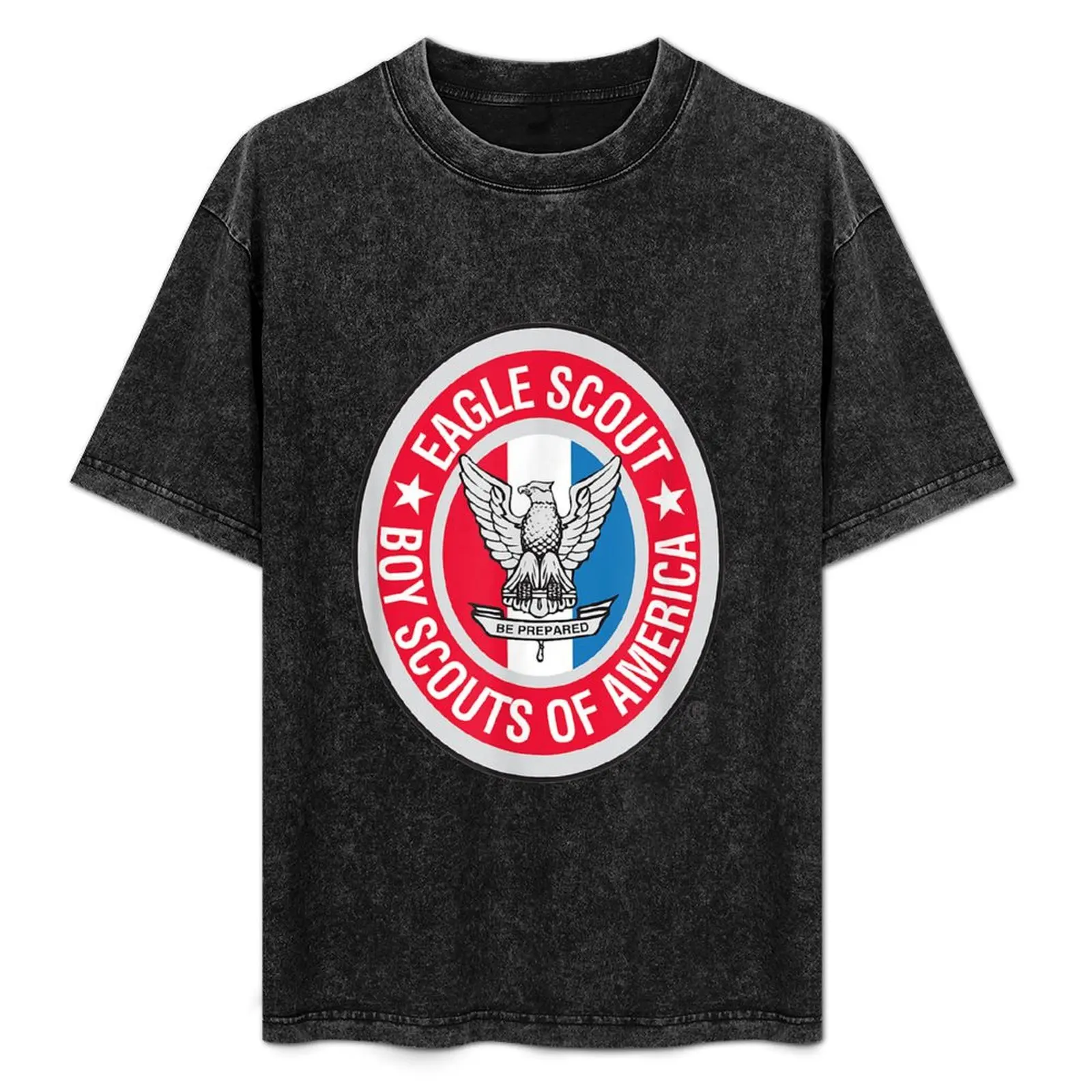 Camiseta oficialmente licenciada Eagle Scout, camisa de algodón de manga corta para deportes activos