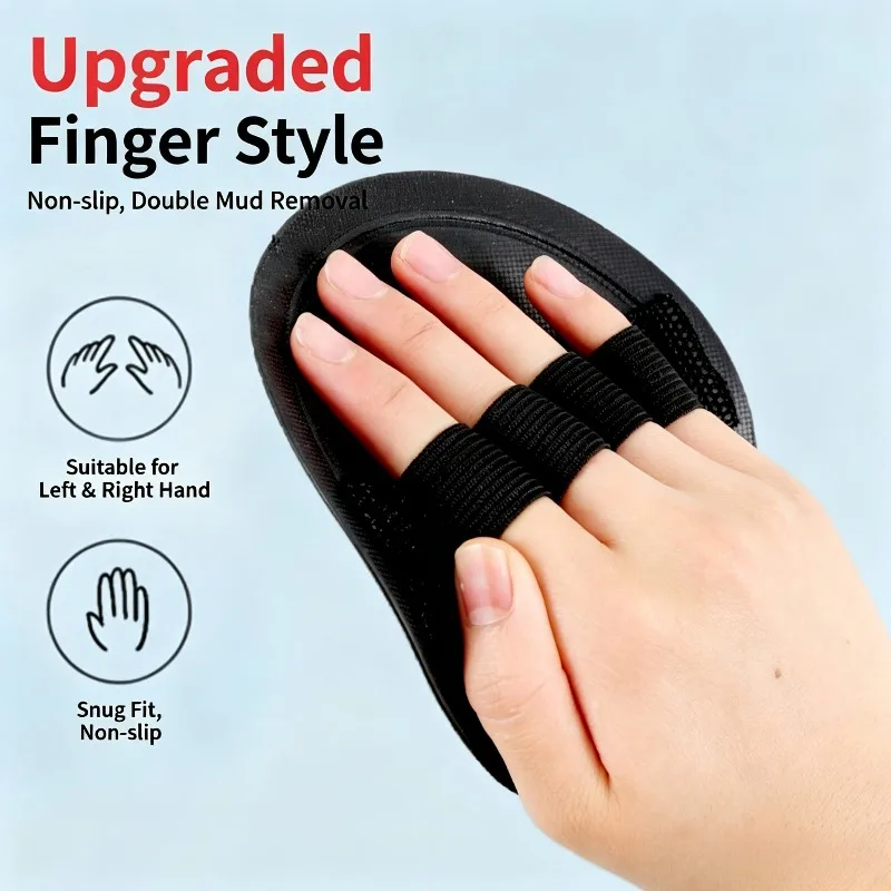 1/4pcs Exfoliating Bath Scrubber Tool 14cm Rubber Deep Cleansing Gentle Dead Skin Remover Tool for Men Women Kids