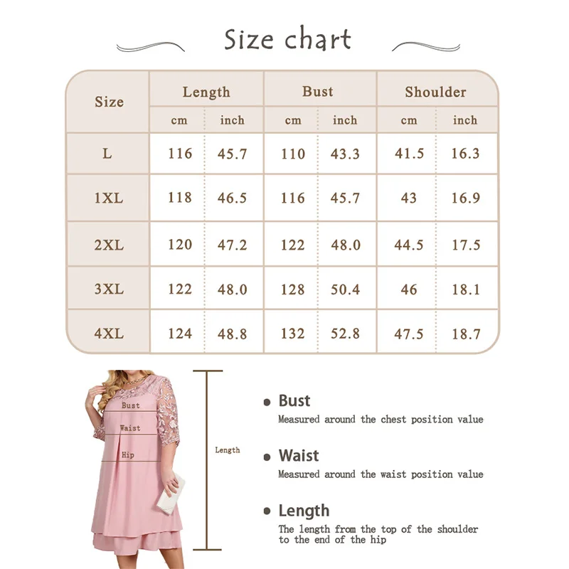 New plus size luxury woman evening dress Elegant crew neck Lace splicing loose women\'s dresses Mesh embroidery vestido feminino