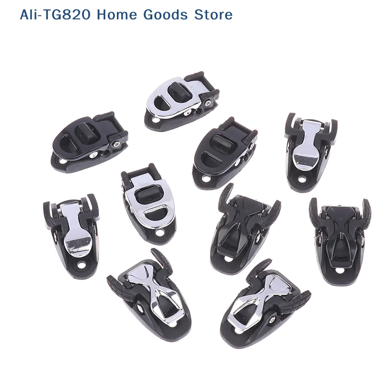2Pcs Roller Skate Spider Buckle Universal Durable Plastic Inline Skating Strap Buckle Clasp Buckle Skating Tight Belt Buckle view 3