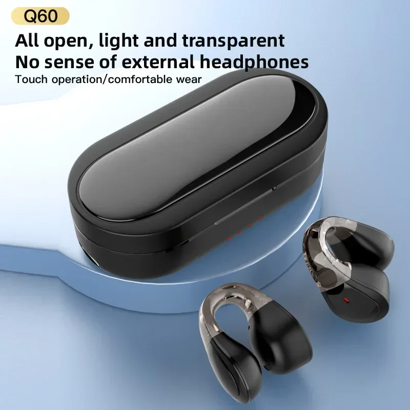 

Sports Earphones with Clip-on Ears Touch TWS Wireless Headphones Mini Stereo Ultra Long Life Bluetooth Earbuds for Huawei 2025