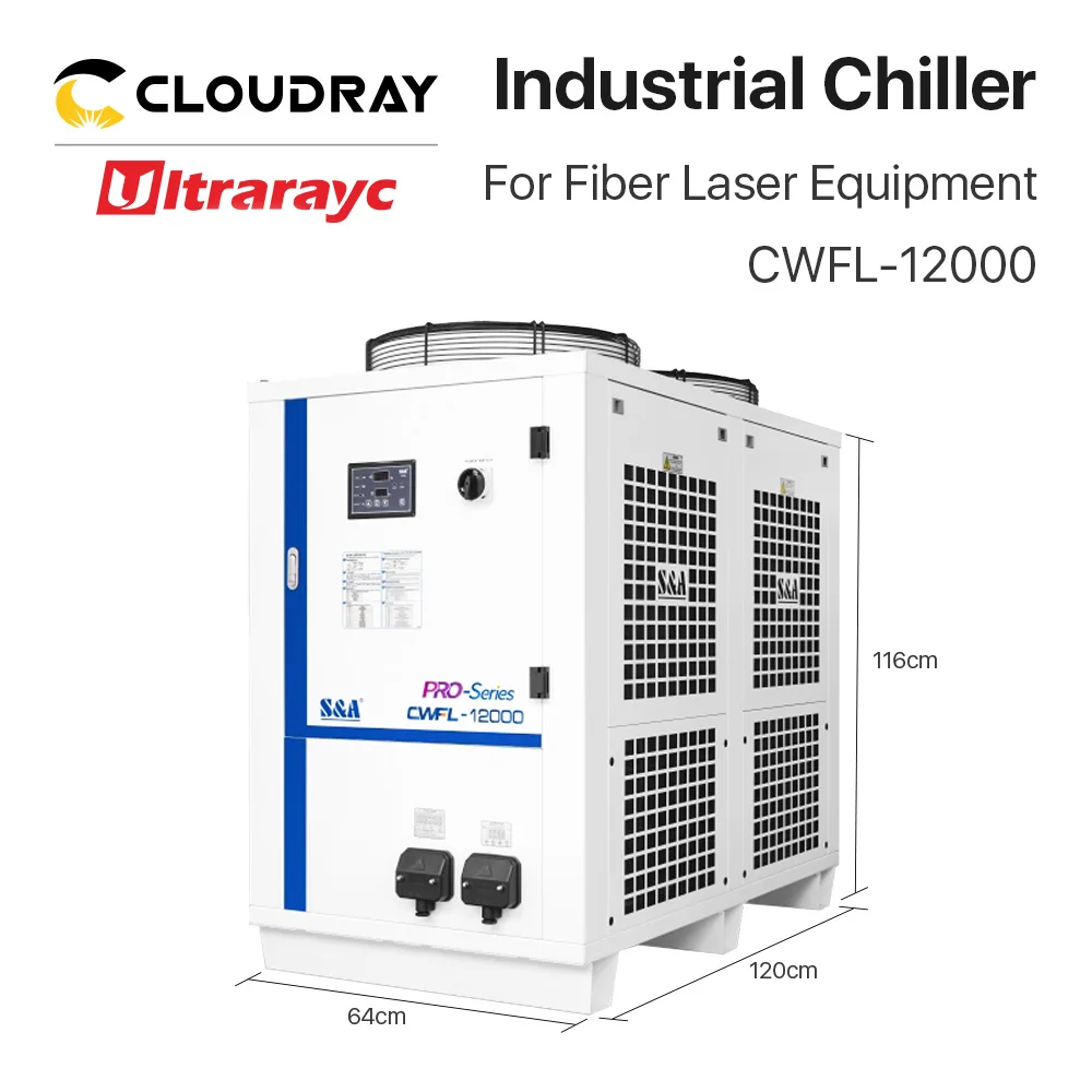 Ultrarayc S&A CWFL-12000 Industry Air Water Chiller Laser Cutter CWFL-12000 Series for Fiber Laser Engraving Cutting Machine