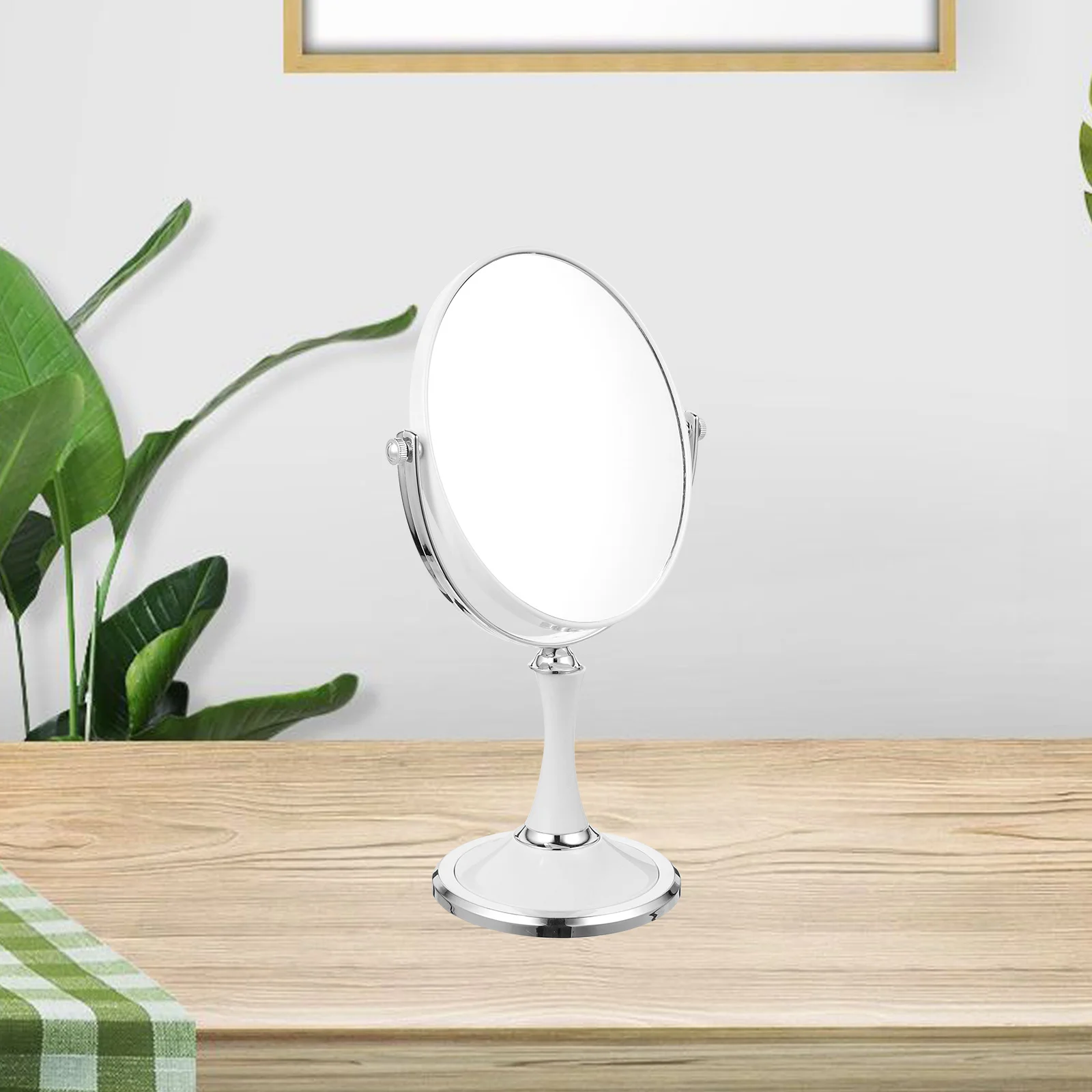 Make-upspiegel Tafelblad Vergrootglas Hoge vergroting Make-up Desktop Dubbelzijdig Verstelbaar