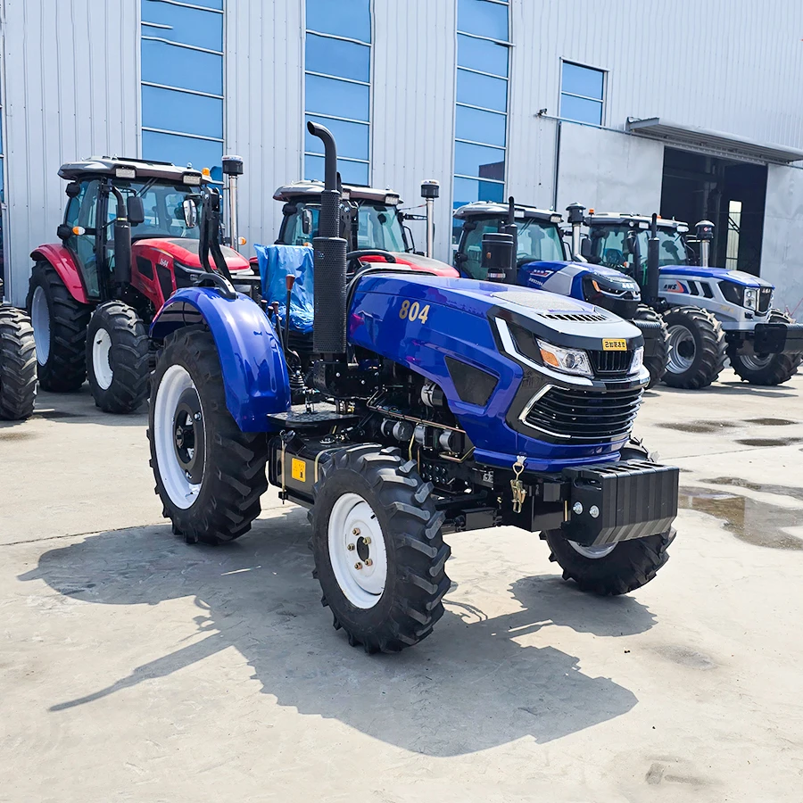 

Small 50hp 60hp 70hp 80hp 4wd Compact Tractor Agricultuer Diesel Engine Farm Tractors Mini 4x4 Wheel Tractor