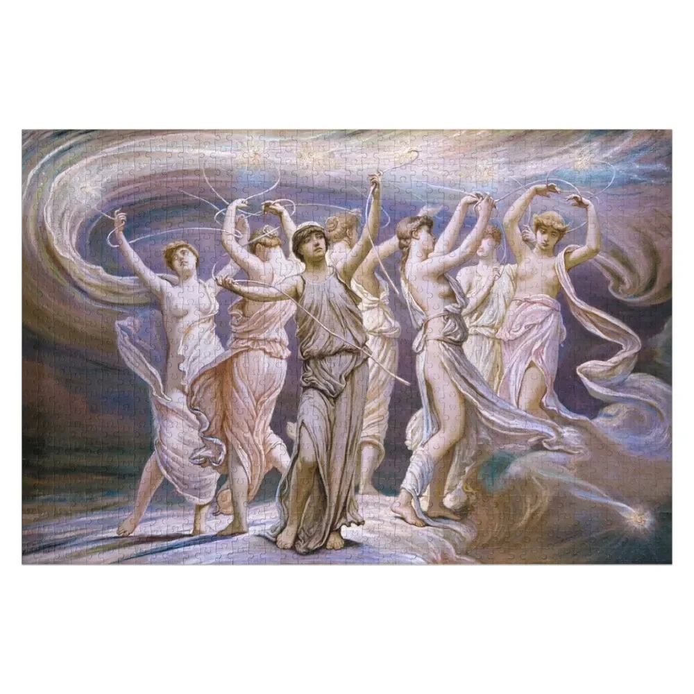 

Пазл The Pleiades - Elihu Vedder Персонализированные детали головоломки для взрослых Масштабные двигатели Iq Пазл