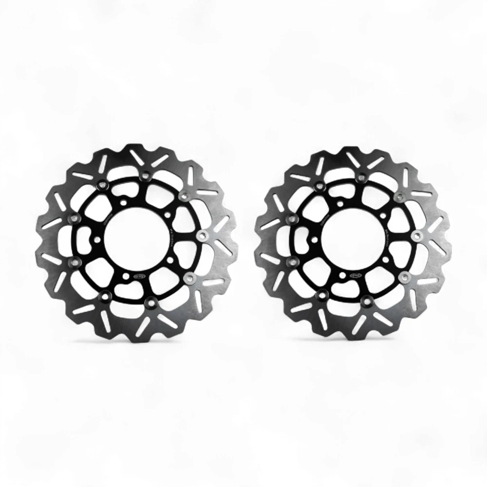 Motorcycle Floating Front  Front Brake Disc Rotor For SUZUKI GSXR600 GSXR750 2006-2007 GSXR1000 2005-2008 High quality Adaptor