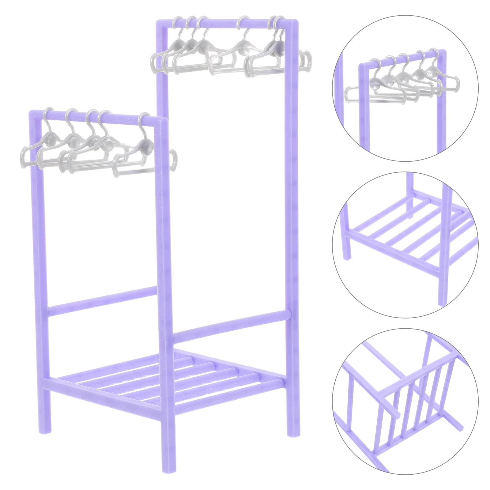 Simulation vêtements étendoir armoire meubles accessoires cintre tenue