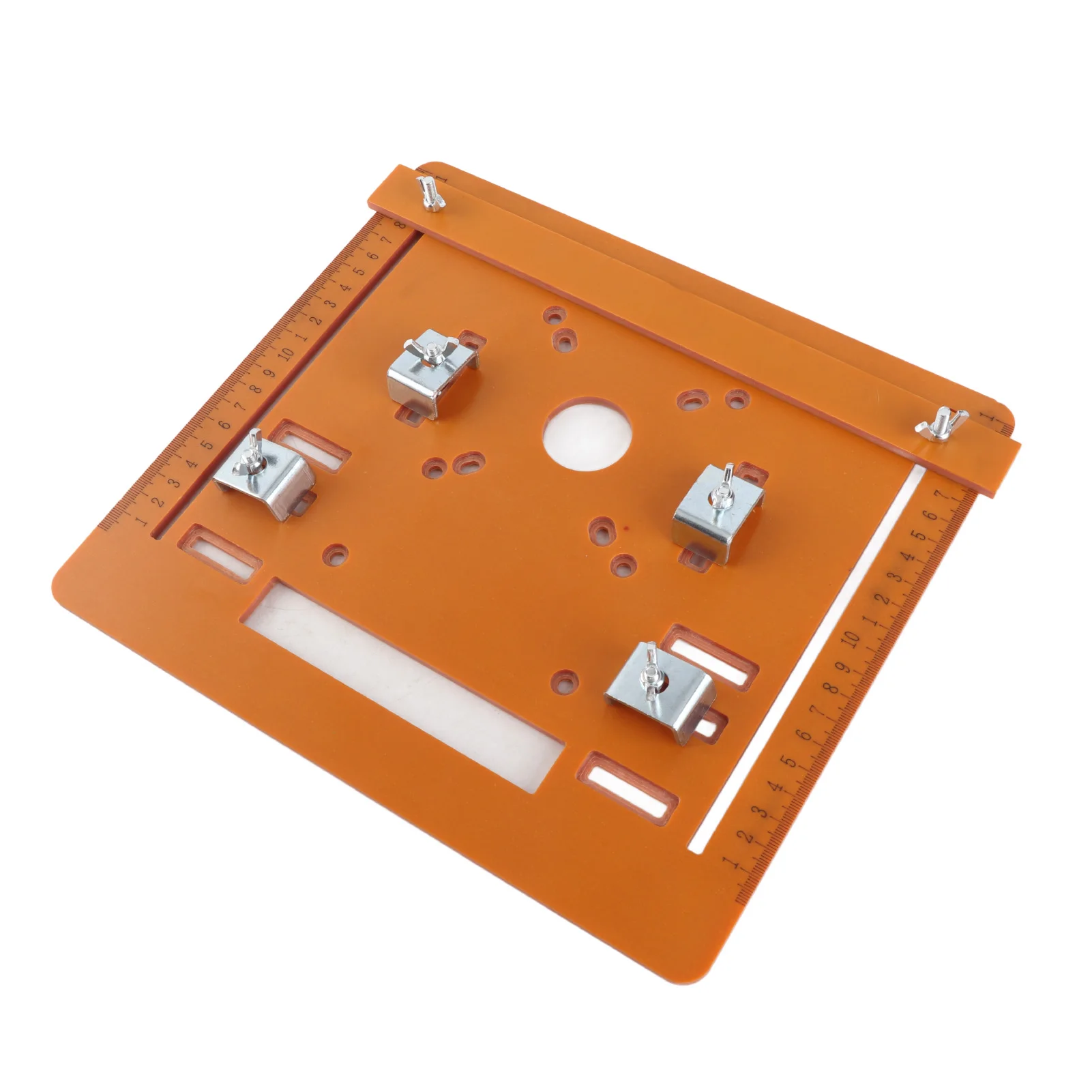Piastra base per macchina da taglio multifunzionale 90 °   Taglio piatto 45 °   Taglio diagonale adatto per la rifilatura della macchina per marmo da 4 pollici