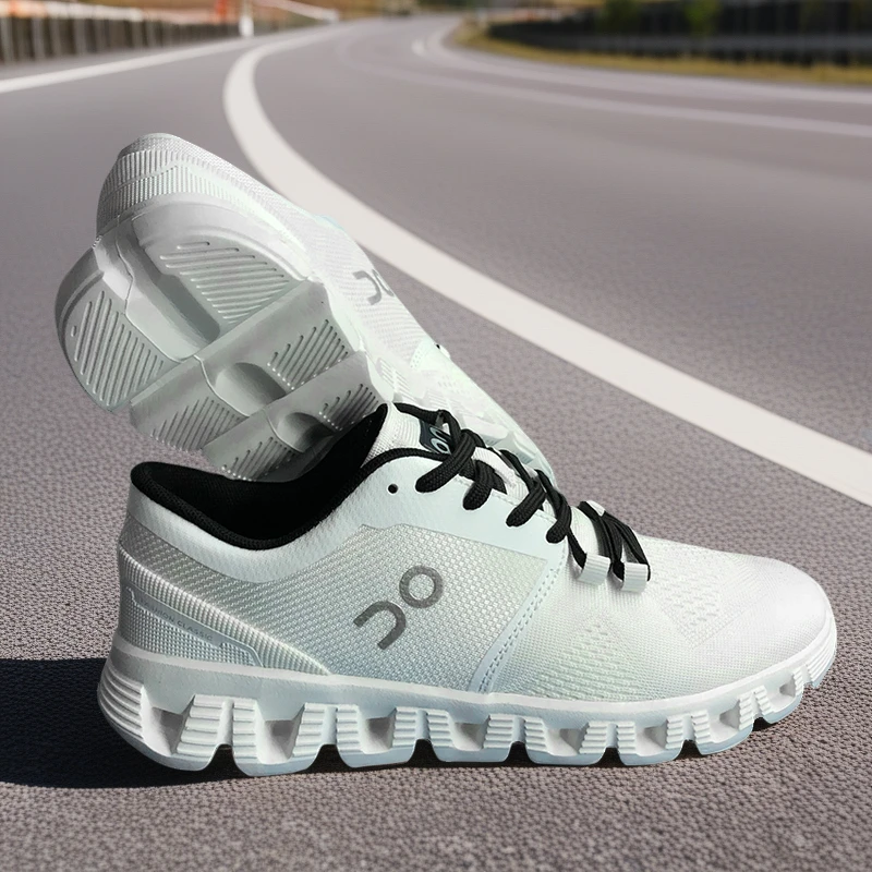 

All seasons Men’s Mesh Sneakers Marathon Ultralight High-rebound Soft Cushioned On Men Running Shoes Mandarin duck Mens trainers