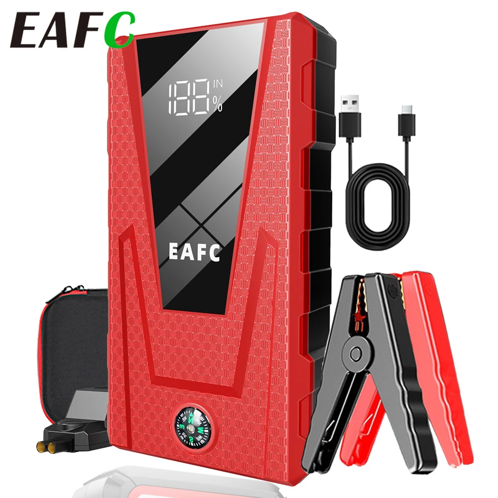 1200A Portable Power Bank Car Jump Starter Car Battery Booster 12V Car Starting Device Car Emergency Booster