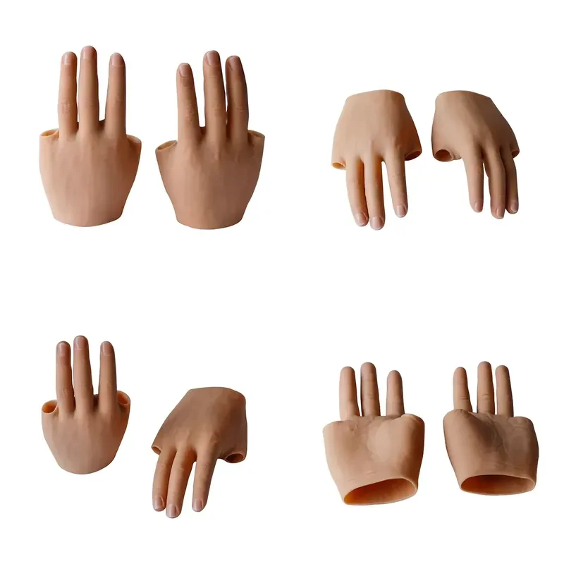 2026 Hot Sale Medical Custom Realistic Prosthetic Silicone Simulated Finger Prosthesis for Human Use